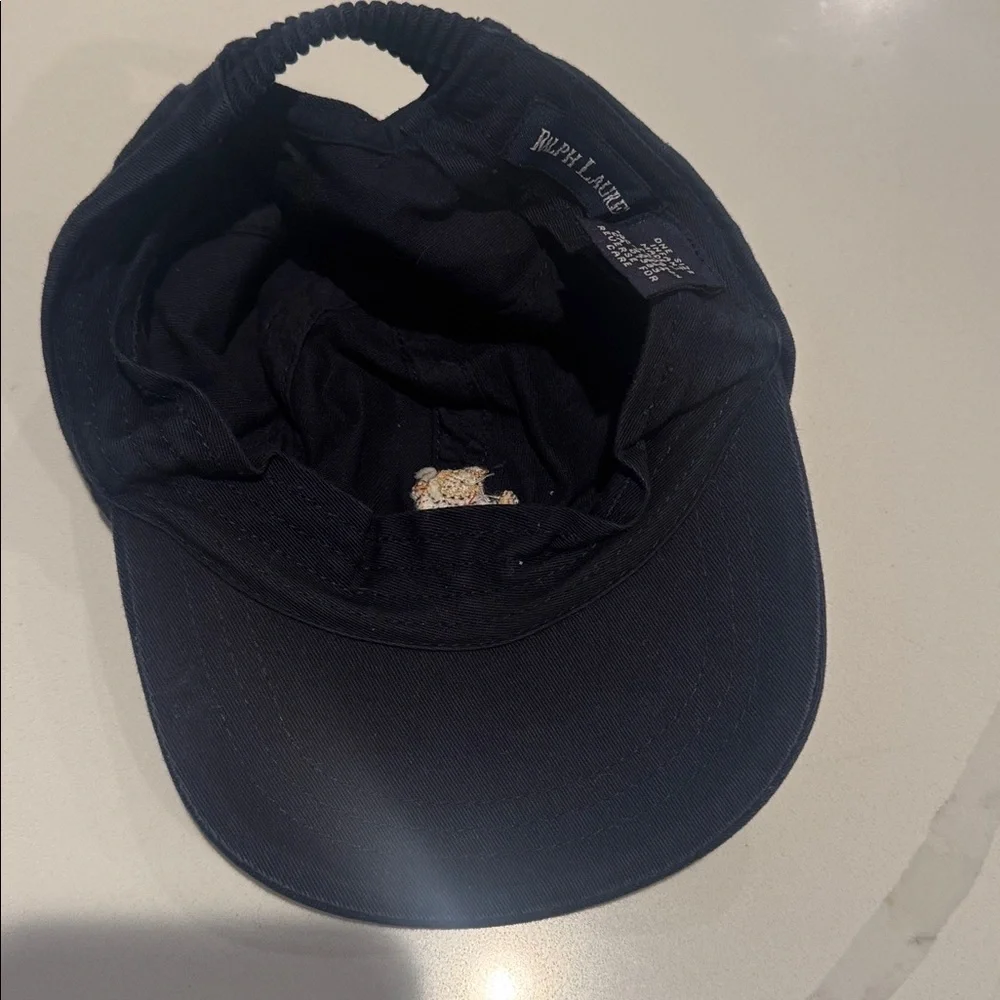 Polo, Ralph Lauren bear embroidered infant cotton base ball Cap